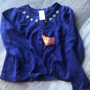 Nautical Navy Blue Sweater
